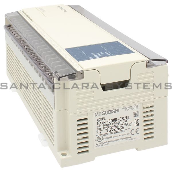 Mitsubishi FX1N-60MR-ES-UL Programmable Controller Product Image