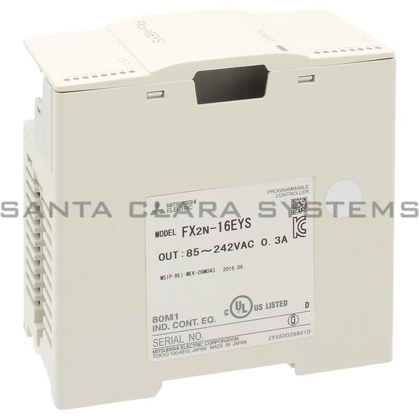 Mitsubishi FX2N-16EYS Extension Block Product Image