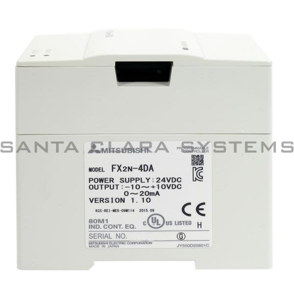 Mitsubishi FX2N-4DA  Output Module Product Image