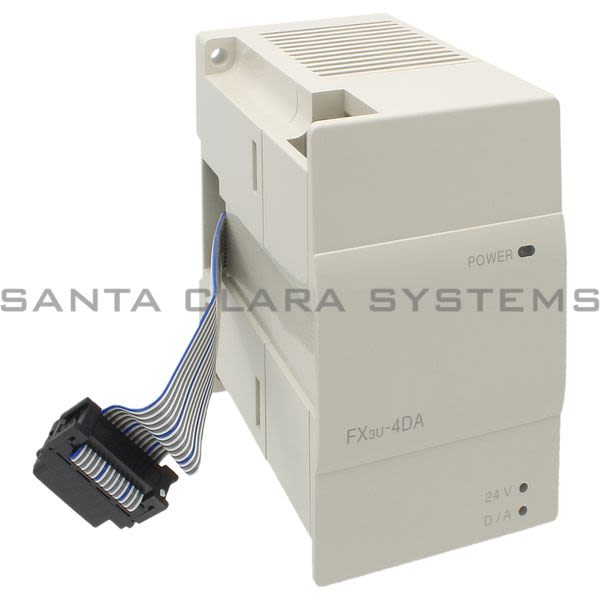 Mitsubishi FX3U-4DA 4 Channel Analog Output Module Product Image