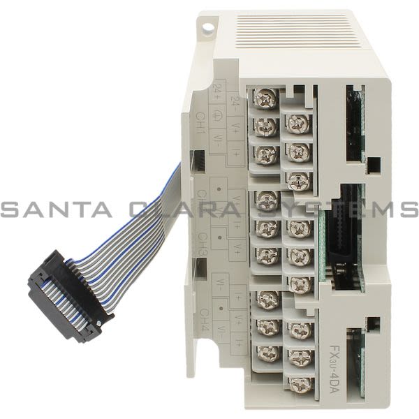 Mitsubishi FX3U-4DA 4 Channel Analog Output Module Product Image