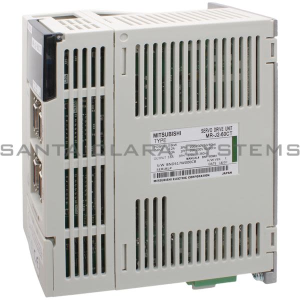 Mitsubishi MR-J2-60CT Servo Amplifier Product Image