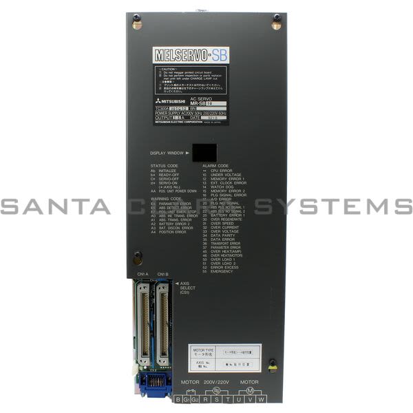 Mitsubishi MR-SB50  Servo Drive | MELSERVO-SA Product Image