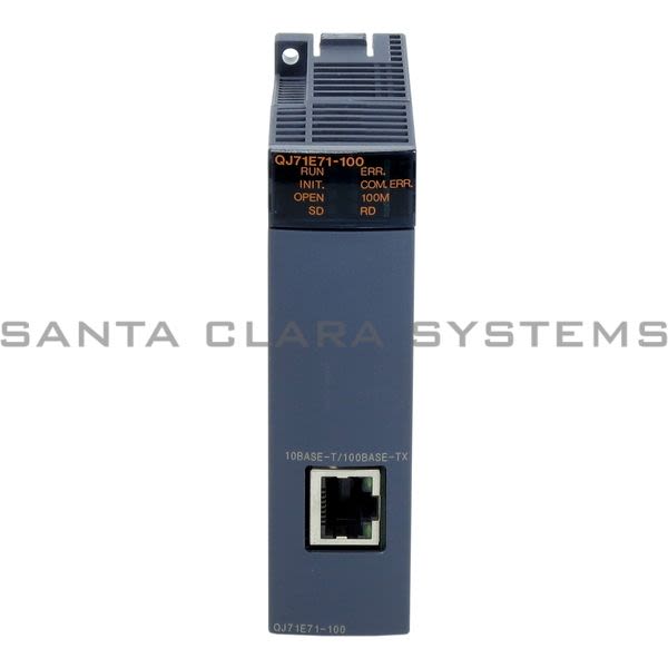 Mitsubishi QJ71E71-100 Ethernet Interface Module Product Image