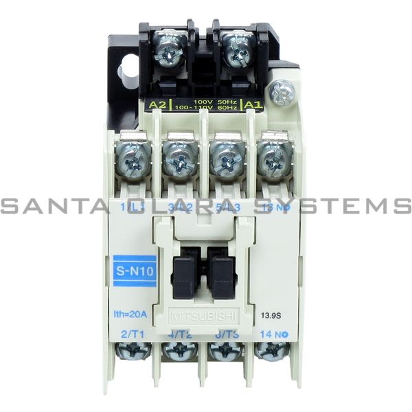 Mitsubishi S-N10-AC100V  Contactor | S-N10 100V/50Hz-100-110/60Hz Product Image