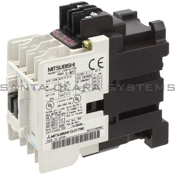 Mitsubishi S-N11 Contactor Product Image
