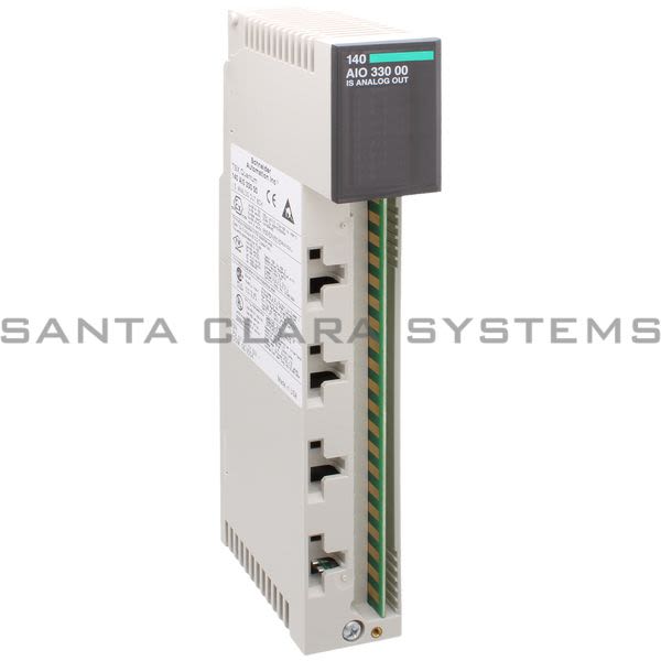 Modicon 140AIO33000 Intrinsically Safe Analog Output Module Product Image