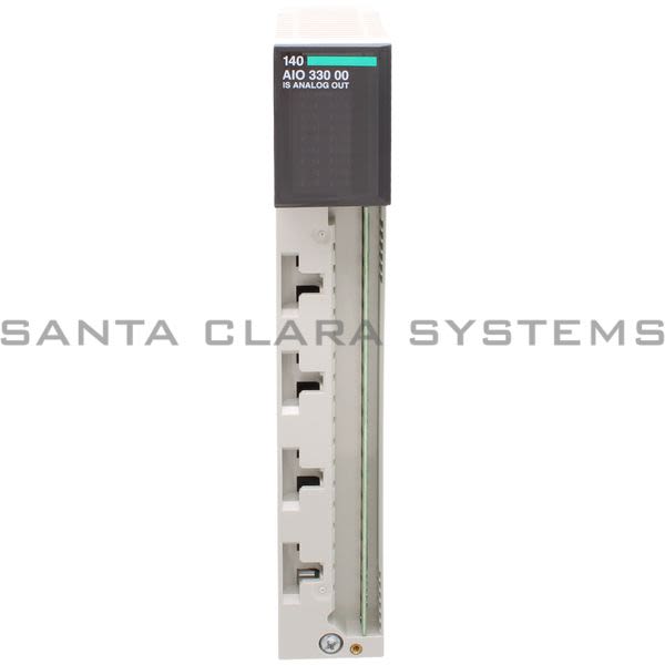Modicon 140AIO33000 Intrinsically Safe Analog Output Module Product Image