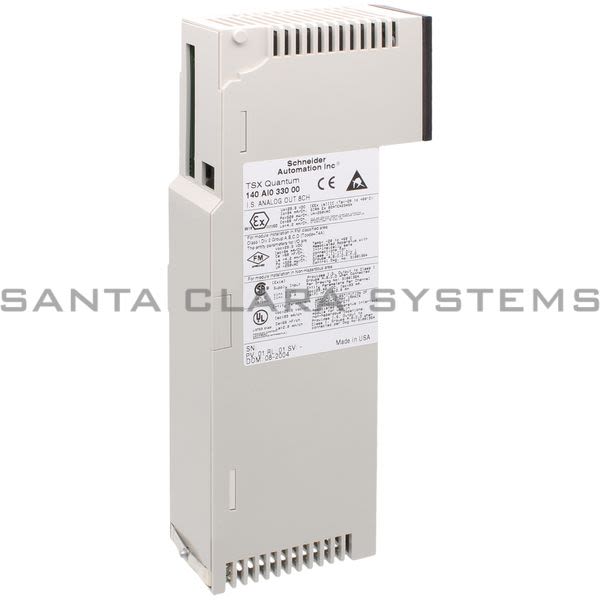 Modicon 140AIO33000 Intrinsically Safe Analog Output Module Product Image