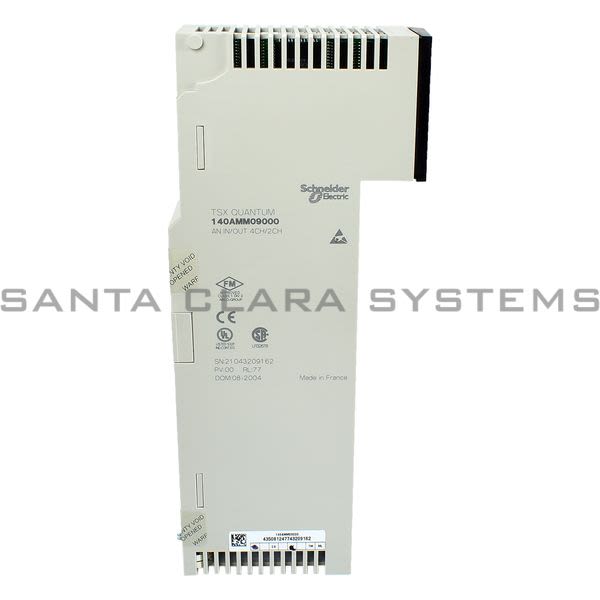 Modicon 140AMM09000 Output Module Bi-Directional Analog Product Image