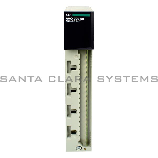 Modicon 140AVO02000 Output Module Analog Product Image