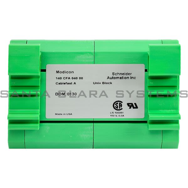 Modicon 140CFA04000 Universal Wiring Block Product Image