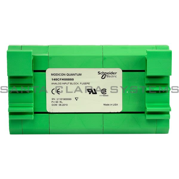 Modicon 140CFH00800 Input Analog Block Product Image