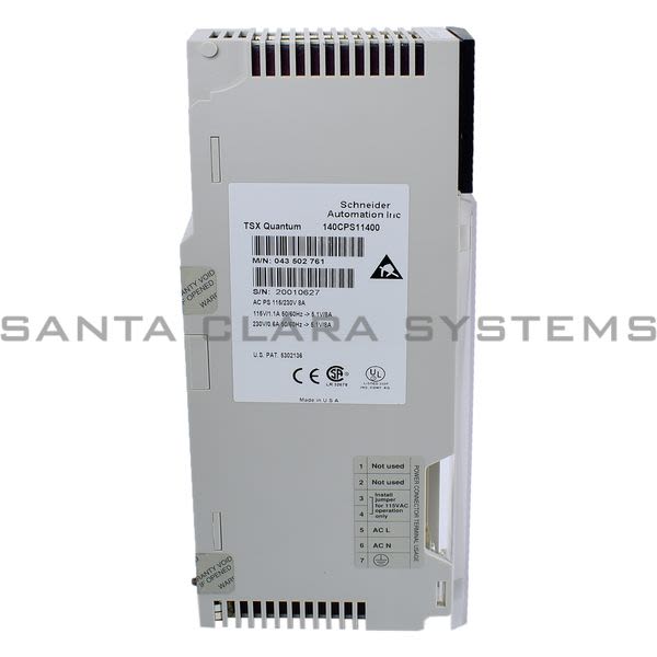 Modicon 140 CPS 114 00  Power Supply Product Image