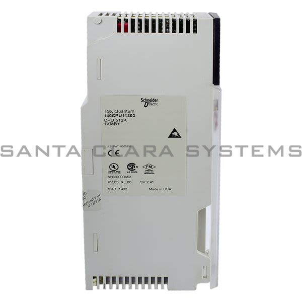 Modicon 140CPU11303 PLC Module | Quantum CPU Product Image