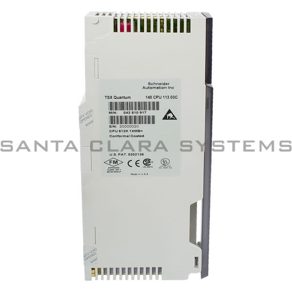 Modicon 140 CPU 113 03C  CPU Module Product Image
