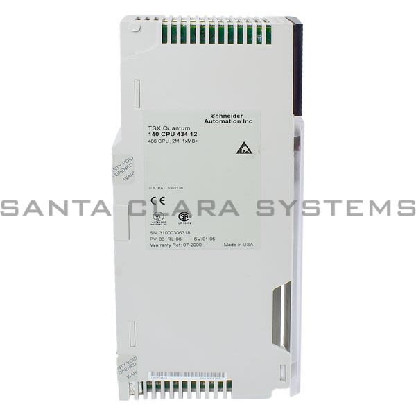 Modicon 140CPU43412 CPU Module Product Image