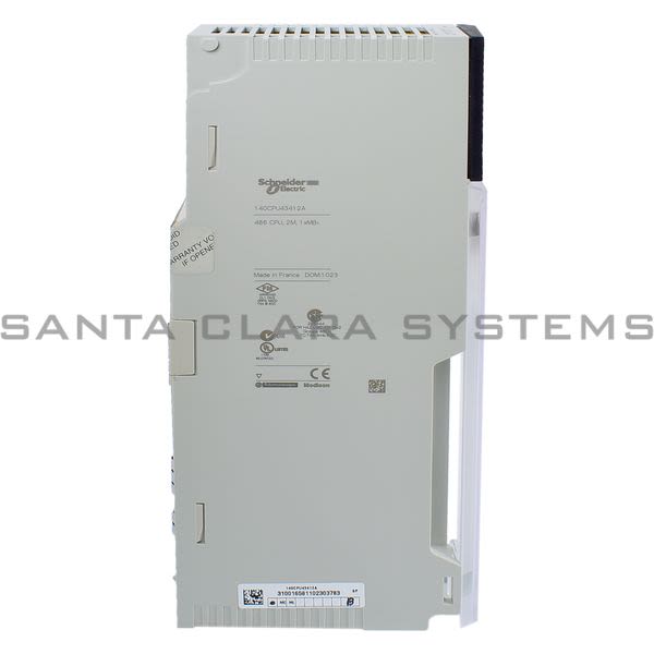Modicon 140CPU43412A CPU Module Product Image