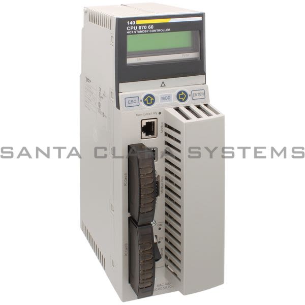Modicon 140CPU67060 Unity Hot Standby Processor Product Image