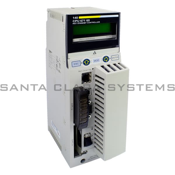 Modicon 140CPU67160 Programmable Logic Controller Product Image