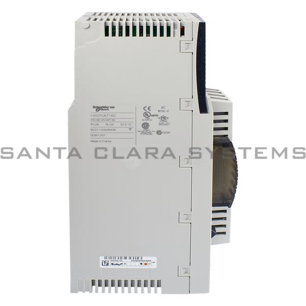 Modicon 140CPU67160 Programmable Logic Controller Product Image