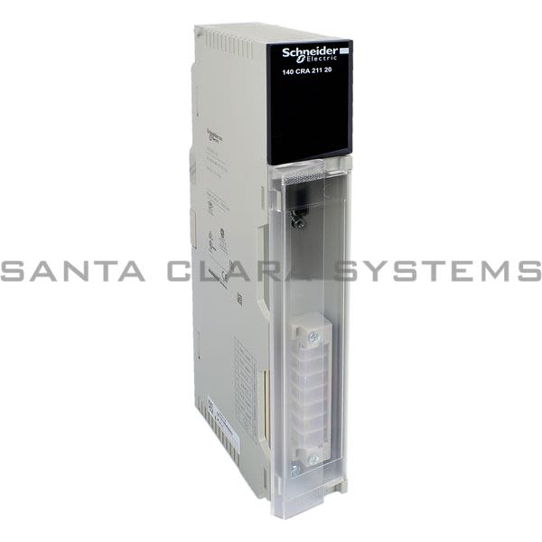 Modicon 140 CRA 211 20  Adapter Block W/Power Supply Product Image