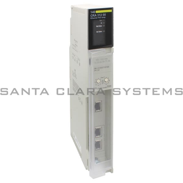 Modicon 140 CRA 312 00  Quantum Ethernet RIO Drop E/IP 1CH Product Image