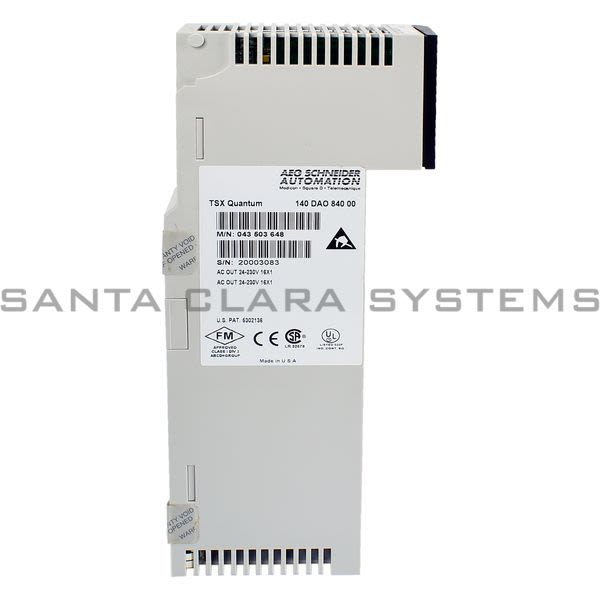 Modicon 140 DAO 840 00  Output Module | TSX Quantum I/O Product Image
