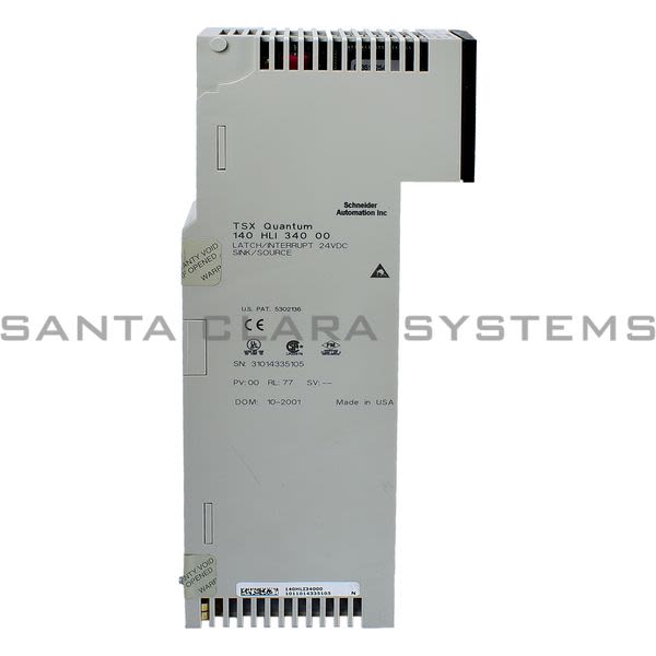 Modicon 140HLI34000 Interrupt Module High Speed Product Image
