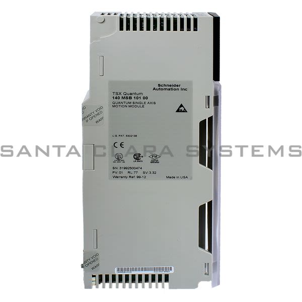 Modicon 140MSB10100 Motion Control Module Product Image