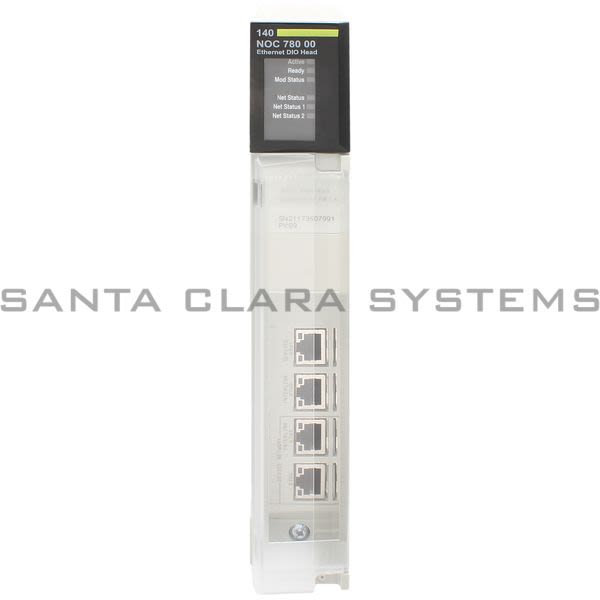 Modicon 140 NOC 780 00  Ethernet Dio Head Module Product Image