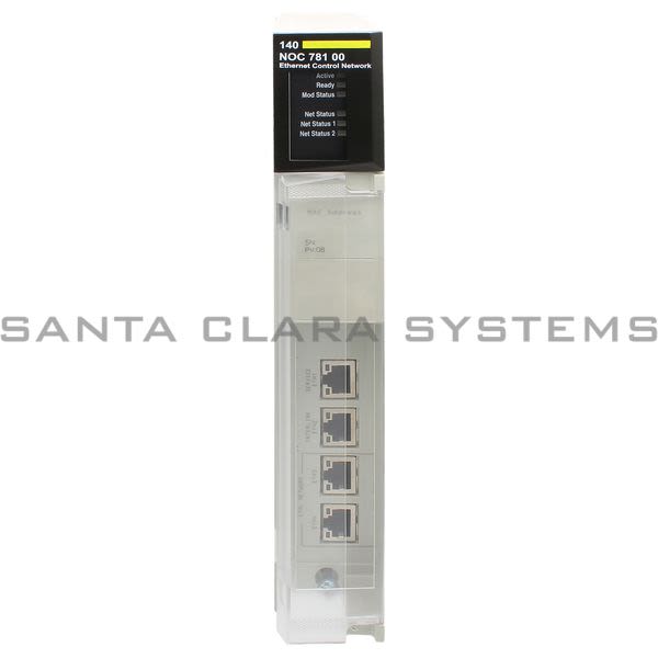 Modicon 140 NOC 781 00  Quantum Ethernet Control Network Module Product Image