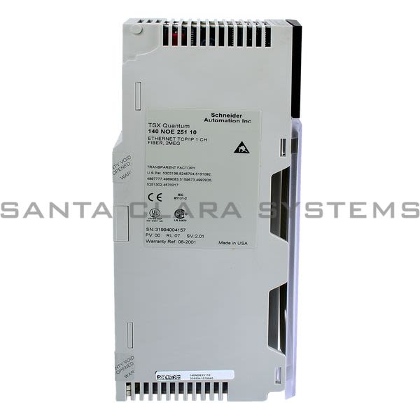 Modicon 140 NOE 251 10  Ethernet Module Product Image