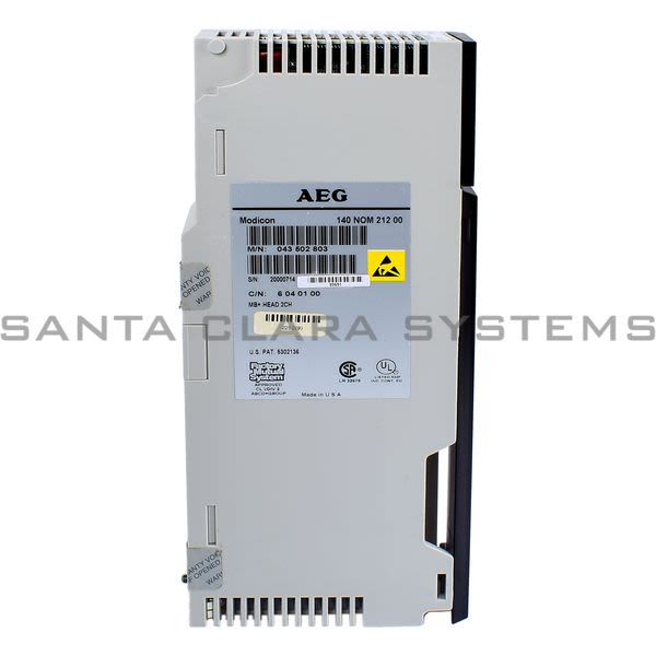 Modicon 140 NOM 212 00  Interface Module Product Image