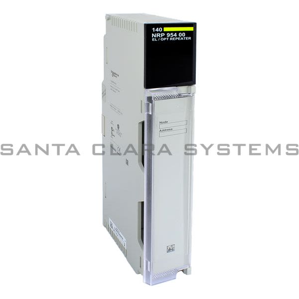 Modicon 140 NRP 954 00  Remote I/O S908 Fiber Optic Repeater Product Image