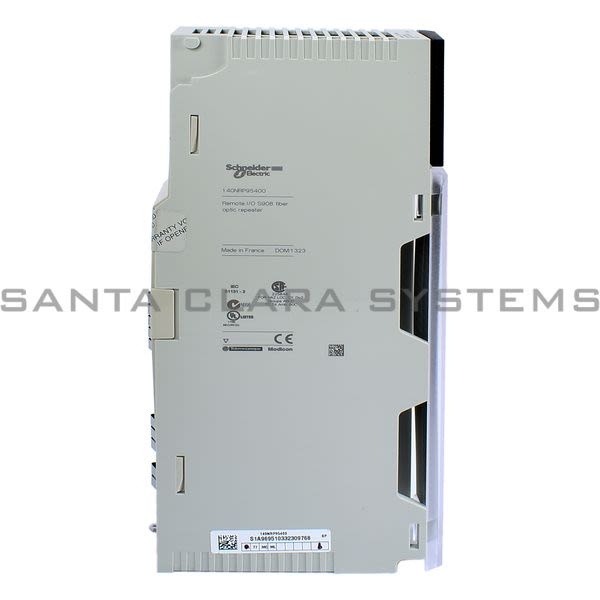 Modicon 140 NRP 954 00  Remote I/O S908 Fiber Optic Repeater Product Image