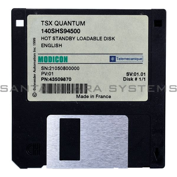 Modicon 140SHS94500 Hot Standby Loadable Software Product Image