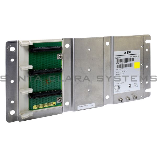 Modicon 140 XBP 003 00  Backplane 3Slot Product Image