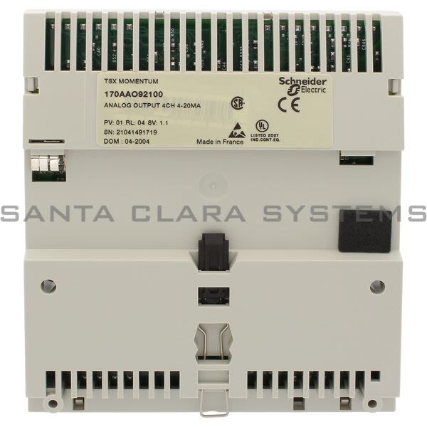 Modicon 170AAO92100 Output Analog Product Image