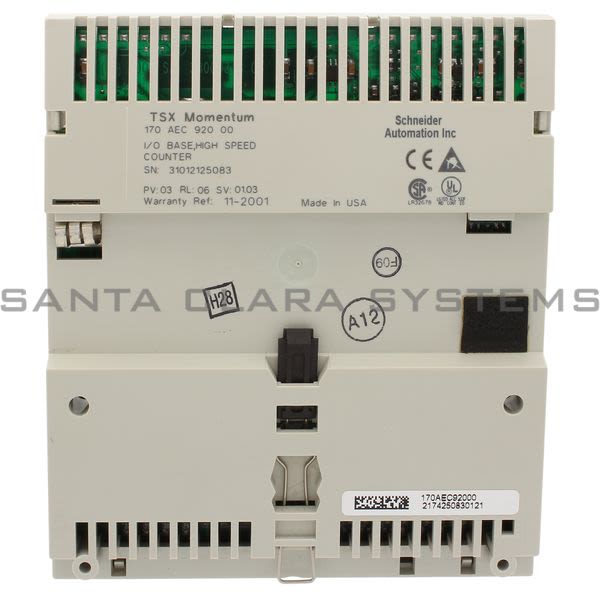 Modicon 170AEC92000 High Speed Counter Base Module Product Image