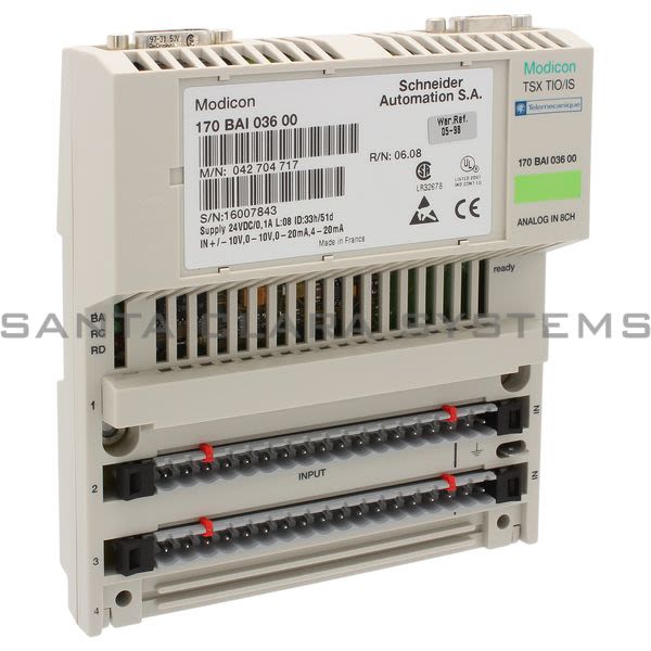 Modicon 170BAI03600 Input Module Product Image