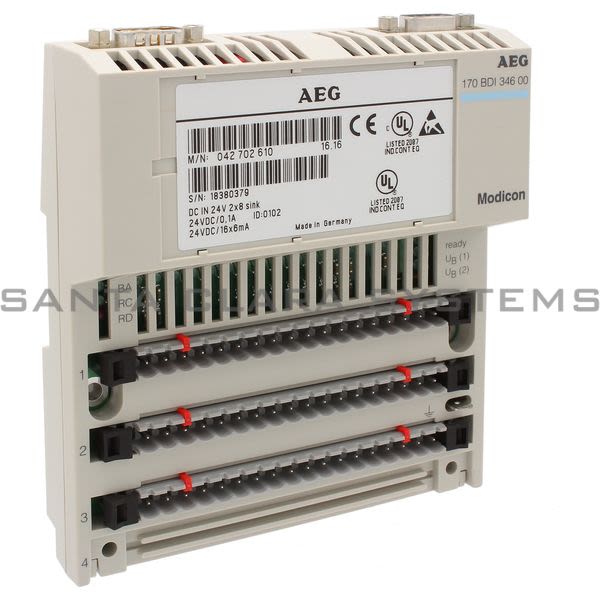 Modicon 170BDI34600 Input Module Product Image