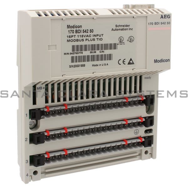 Modicon 170BDI54250 Module Product Image