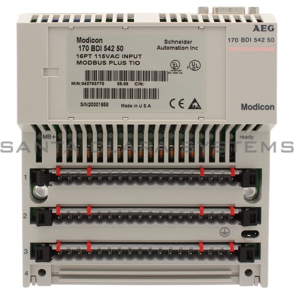 Modicon 170BDI54250 Module Product Image
