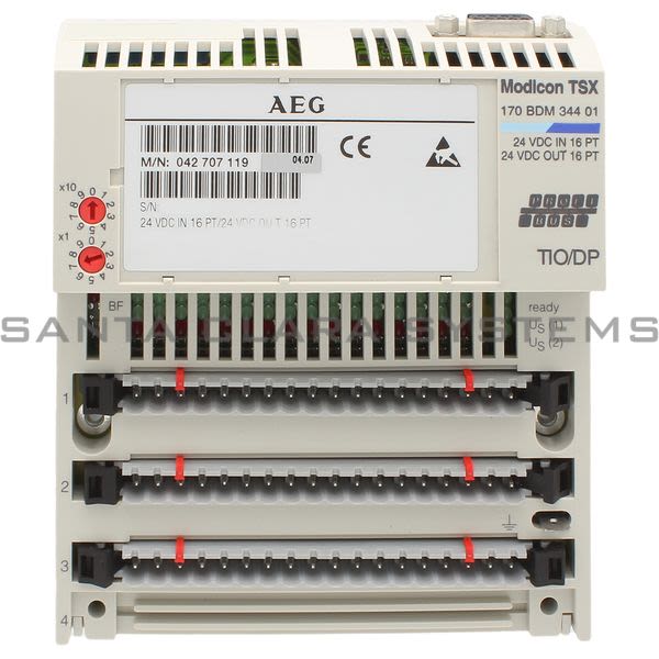 Modicon 170BDM34401 16PT In/16PT Out 24VDC Module Product Image