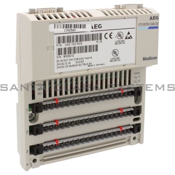 Modicon 170BDM34600 Input/Output Module Product Image