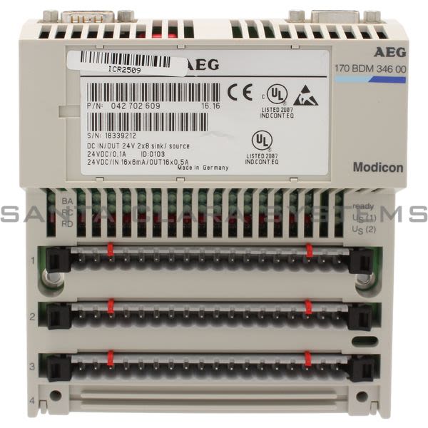 Modicon 170BDM34600 Input/Output Module Product Image
