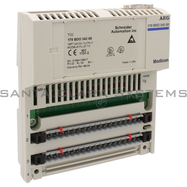 Modicon 170BDO34200 Input Module Product Image