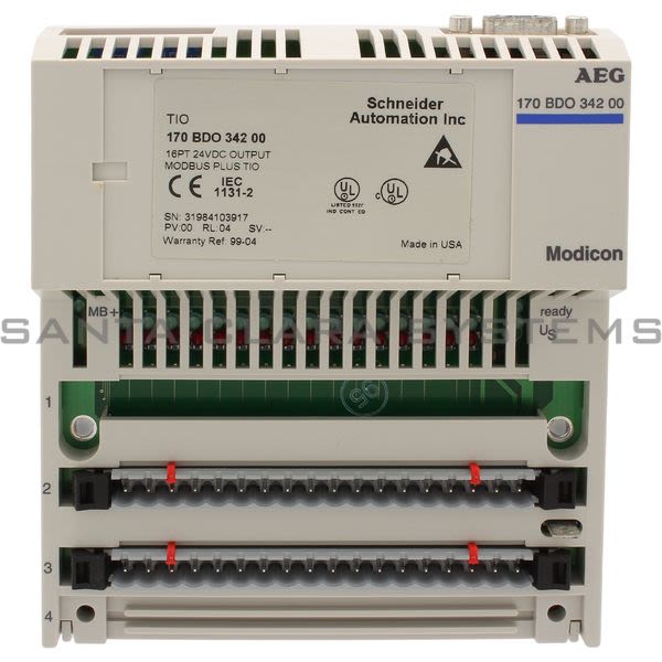 Modicon 170BDO34200 Input Module Product Image
