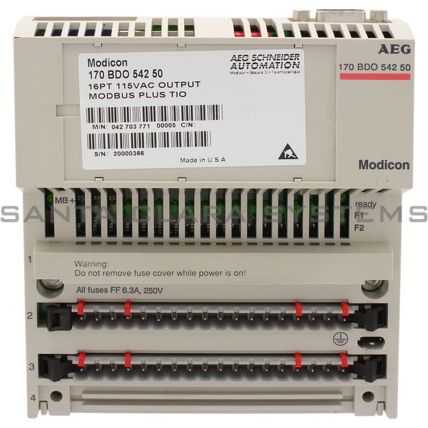 Modicon 170BDO54250 Output Module Product Image